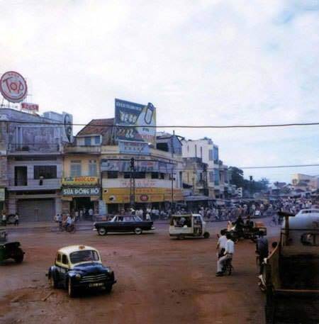 Saigon 1964-68. Chợ Nancy được chụp bởi Dennis Jax