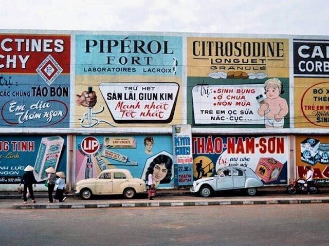 Vài Biển quảng cáo quen thuộc trên đường phố Sài Gòn