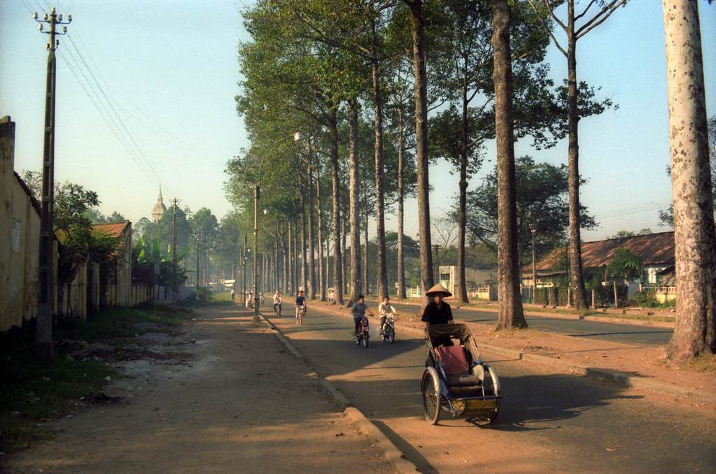 Một góc chụp khác của đường Minh Mạng