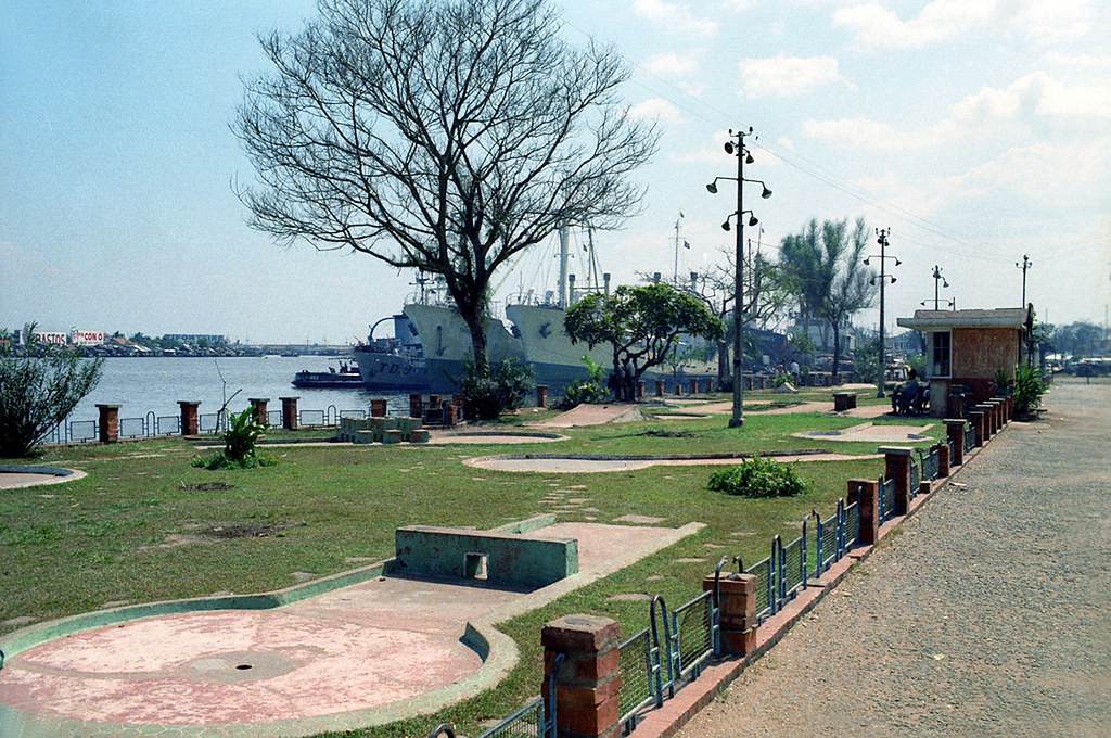 Công viên Bến Bạch Đằng, ảnh chụp nững năm đầu thập niên 1960