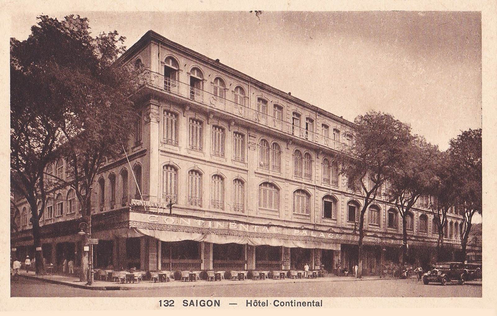 Ảnh chụp Khách sạn Continental thời Pháp thuộc
